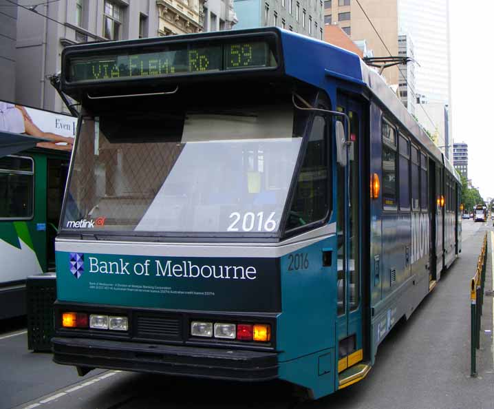 Yarra Trams Bank of Melbourne Class B 2016
